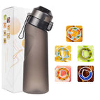 650ml / Matte black with logo and 5 rings