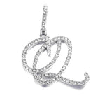 Silver single letter Q