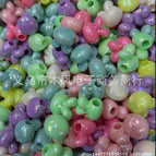 Mixed color random ab plating / 45#Mmt rabbit head about pieces/jin