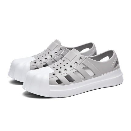 Shell head hole shoes men and women new couple's trail shoes sandals and slippers non-slip wading outdoor beach shoes wholesale