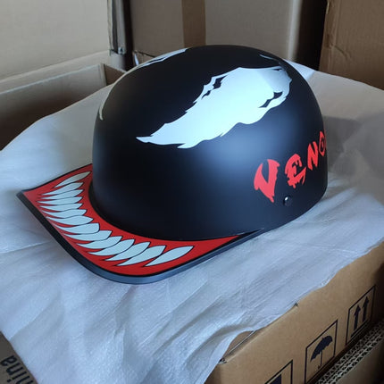 Source Factory Electric Vehicle Helmet Men's Motorcycle Helmet Summer Women's Electric Scooter Safety Helmet Riding Baseball Cap