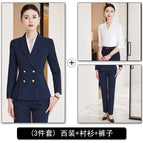 Blue suit + pants + shirt / S