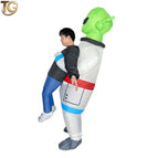 Space alien hugging person / Adult model (applicable to height 150-190cm)