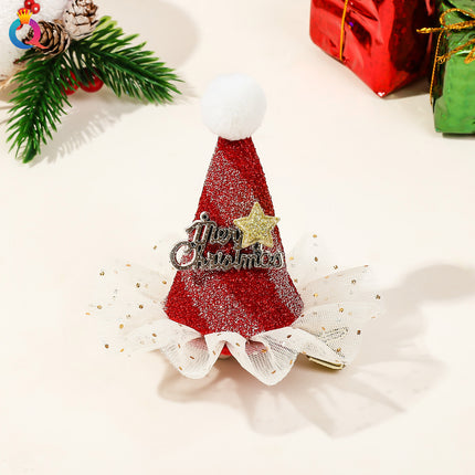 20024 Christmas Hair Ring Antler Hair Ring Bow Hairpin Elegant Cute Christmas Party Children Hair Accessories