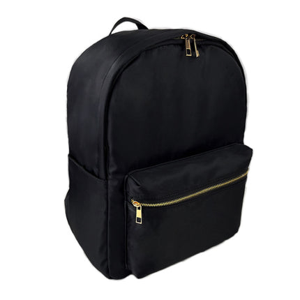 High quality simple backpack in stock waterproof backpack leisure bag large capacity school nylon storage bag