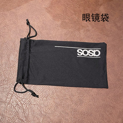 Daifa Glasses Case Glasses Cloth Glasses Bag Screwdriver Glasses Accessories Cloth Bag Portable Leather Box Anti-blue Light Test Card