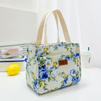 Double layer insulation-blue flowers
