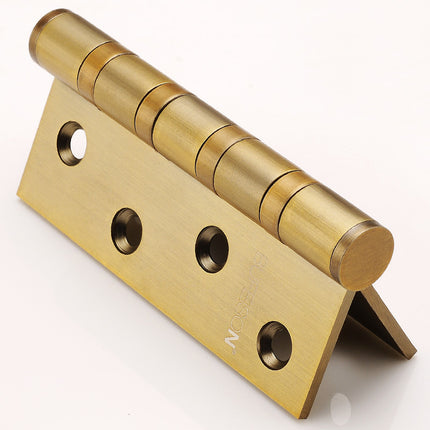 4 Inch Thickened Door Hinge Casement Stainless Steel Hinge Door Loose-leaf Black Gold Wooden Door Folding Hardware Hinge