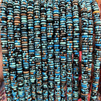 2x6mm (about 150 pieces) / Blue stripes l