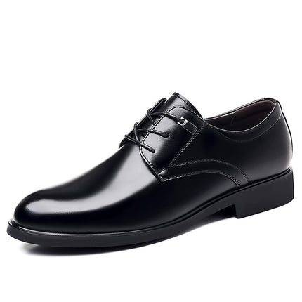 Men's Leather Shoes 2026 New Model Men's Business Formal Shoes Non-Slip Height-Increasing Shoes Foreign Trade Original Order One-Piece Dropshipping Soft