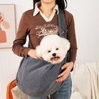 Dark gray - with mobile phone pocket (polyester)