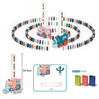 With rechargeable battery charger / [Pink] Domino Train +60 dominoes (about 503g)