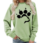 Olive green (black font) / S