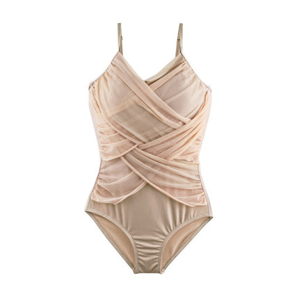 Mesh Tight Waist Swimsuit Women's Sexy Style Small Chest Push-up 2023 New Arrival Body-Slimming Backless Bikini