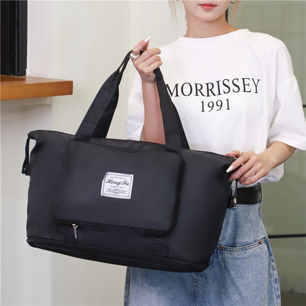Travel Bag Women's Dry and Wet Separate Sports Shoulder Bag Foldable Storage Bag Gym Bag Men's Waterproof Luggage Bag