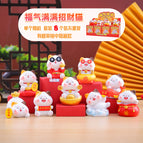 0197 full of blessings lucky cat set 8 / Complete set