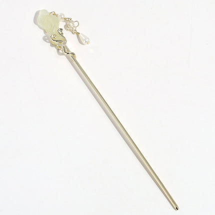 New Chinese Style Elegant Crystal Magic Wand Star Moon Hairpin Creative Faucet Auspicious Cloud Lotus Hairpin Hair Accessories