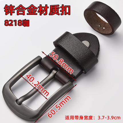 Men's Belt Buckle Pin Buckle Belt Buckle Head Waist Trousers Belt Buckle Head Leather Belt Belt Buckle Fittings