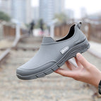 Gray single shoes [standard size] / 39