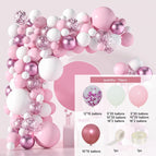 Pink balloon set 006
