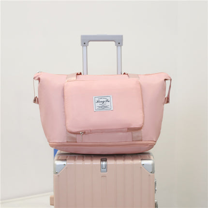 Travel Bag Women's Dry and Wet Separate Sports Shoulder Bag Foldable Storage Bag Gym Bag Men's Waterproof Luggage Bag