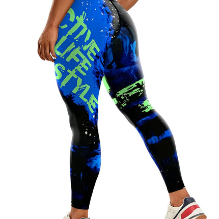 Printed Yoga Leggings / Legging Yoga Imprimé