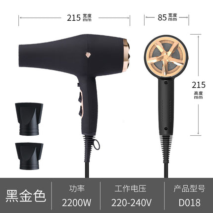 Manufacturer Wholesale Amazon Hair Salon Hair Dryer Cross-Border 2400W Barber Shop Hairdressing High Power Hair Dryer Wholesale