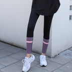 Purple Stripe Tunic Pants / M