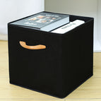 (wooden handle) black without cover / Large size (28*28*28cm)