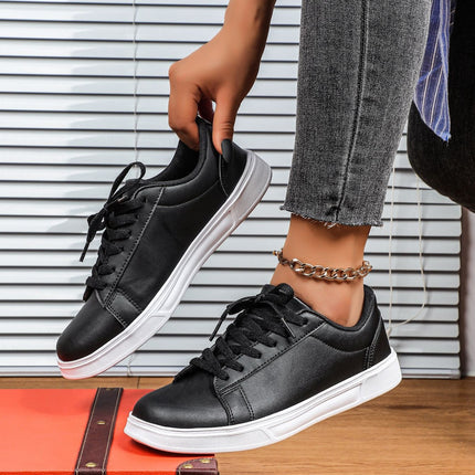 Jinjiang shoes Korean fashion thick-soled skateboard shoes for lovers casual flat-soled sneaker soft-soled comfortable white shoes for women