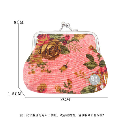 Handbags, Bags, Toys, Fashionable New Storage Cloth Bag Accessories, Kidsren's 9.5cm Pattern Coin Handbag