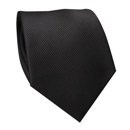 Men's Black Tie Men's Formal Wear Korean Style 8cm Student Women's Suit Business Lazy Zipper Wedding Professional Fashion