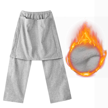 Bedridden Leg Fracture Adult Incontinence Care Open Crotch Pants Summer Autumn and Winter Cotton Men and Women's Bed Easy-to-Wear and Unisex Maternity Pants