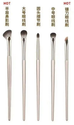 13 Pieces 15 Pieces Gilt Makeup Brush Set Eye Shadow Brush Eye Brush Full Set of Brushes Manufacturer Wholesale Dropshipping