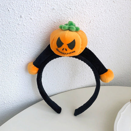 Pumpkin Headband, Halloween Dress-Up Headband, Show Performance Hairpin, Funny Photo Spider Headband, Headband