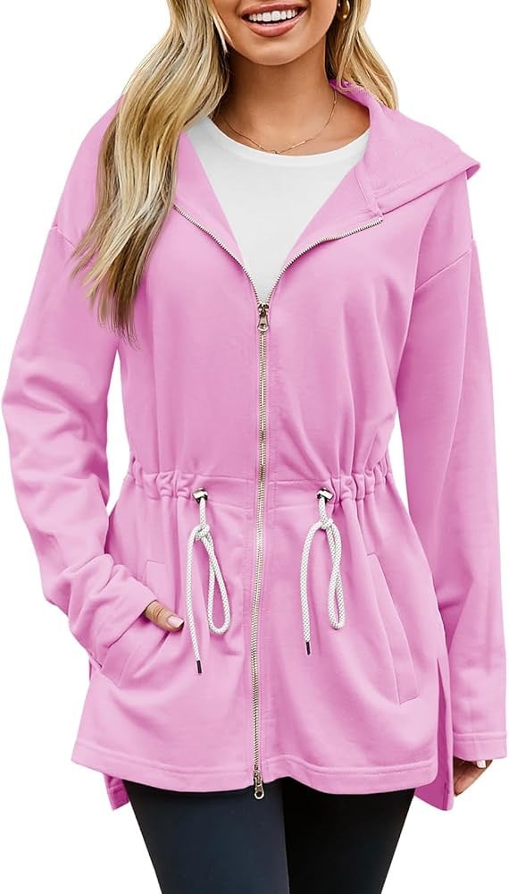 European and American Cross-Border Amazon Ebay Autumn and Winter Women's Sweatshirt Pure Color Hoodie Plush Fleece Jacket Jacket