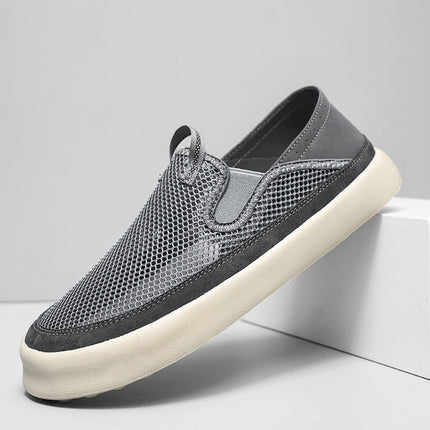 2025 Comfortable Breathable Mesh Casual Shoes High Quality Lightweight Wear-Resistant Sports Shoes Middle-Aged Hiking Shoes Walking Shoes