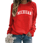 Red dress (white font) / S