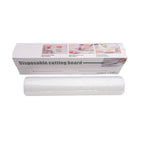 Cutting board mat—transparent 24*300cm (boxed) with sliding knife / Square