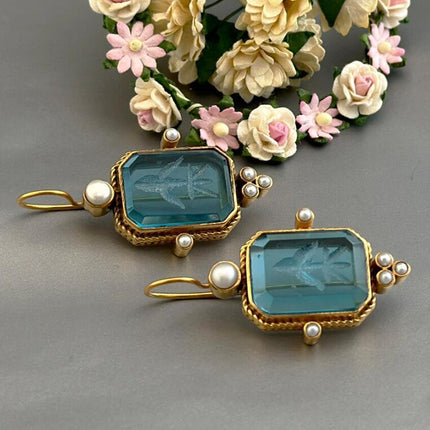 Europe and the United States cross-border e-commerce new hot women's earrings AliExpress explosions retro fashion creative ladies earrings
