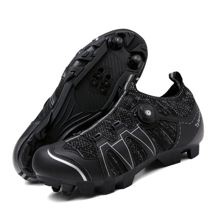 Cross-border plus size field mountain cycling shoes moped road lock shoes sports events bicycle high resistance lock shoes for men and women
