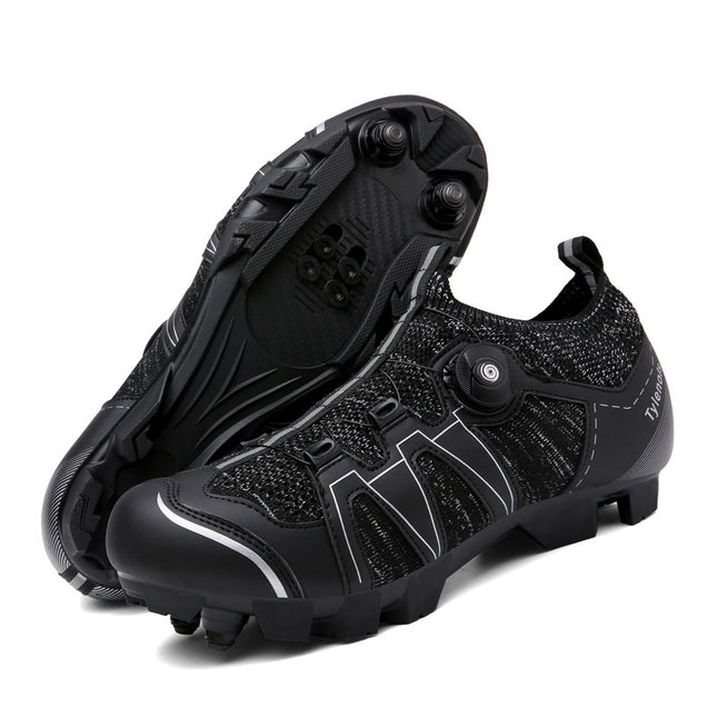 Cross-border plus size field mountain cycling shoes moped road lock shoes sports events bicycle high resistance lock shoes for men and women