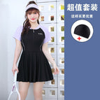Swimming cap+6301/6302-purple / L recommendation 50-55kg