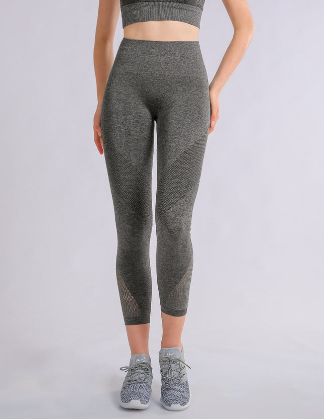 New Yoga Women's Running Fitness Pants Sports Stretch Tight Pants High Waist Thin Leg Abdominal Pants Fat Burning Leggings Women