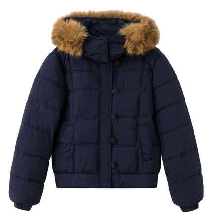 Z5807 Niche Design Removable Hooded Cotton Jacket Korean Style Women's Winter New Short down Cotton Jacket Street Trendy