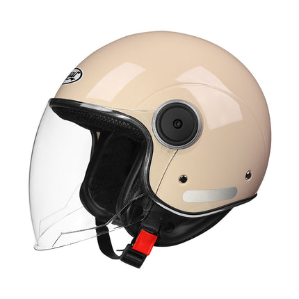 3c certified motorcycle helmet electric car helmet Harley universal battery car Four Seasons universal personality half helmet