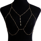 Golden body chain