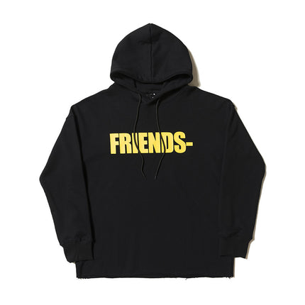 Lone Sweatshirt Wang Yibo with Hiroshi Fujiwara Limited Fashion Brand Big V Valentine's Day Couple Loose Long Sleeve Hoodie