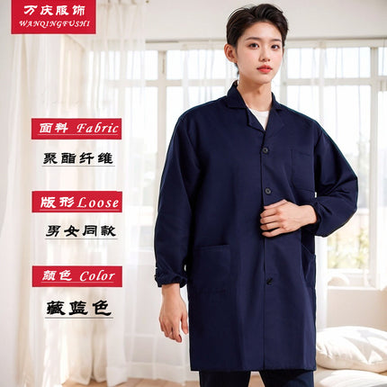 Work Clothes, Long Coat, Men's Camouflage Coveralls, Wear-Resistant Long-Sleeved Apron, Warehouse Manager, Thickened, Wear-Resistant and Anti-Fouling
