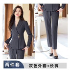 Grey suit B056 gray trousers / S